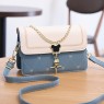 【AE33】Stylish Embroidered Crossbody Bag with Chain Decoration - Ideal for Daily Use