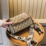 【AE116】Bear Pattern Crossbody Bag: Fashion PU Shoulder Bag for Women, Small Flap Purse for Everyday