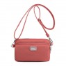 【AE127】Metal Decor Crossbody Bag, Women's Multi Pocket Square Purse for Simple Travel