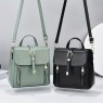 【AE58】Fashion Faux Leather Women's Small Flap Backpack Purse Convertible Strap Crossbody Bag