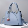 【AE38】Stitching Detail Handbag by Fashion Faux Leather Crossbody Bag, Women's Office & Work Purse