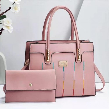 【AE93】Embroidery Women's Top Handle Tote Bag Set, Elegant Crossbody Purses With Clutch Bag